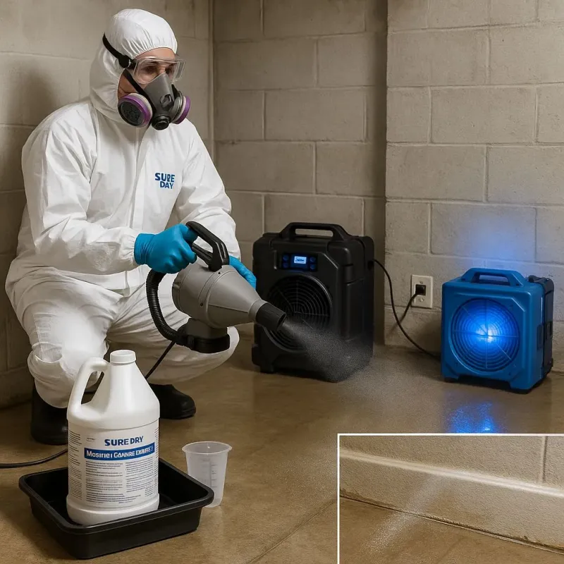 Sanitization and Odor Removal process in Greencastle, PA