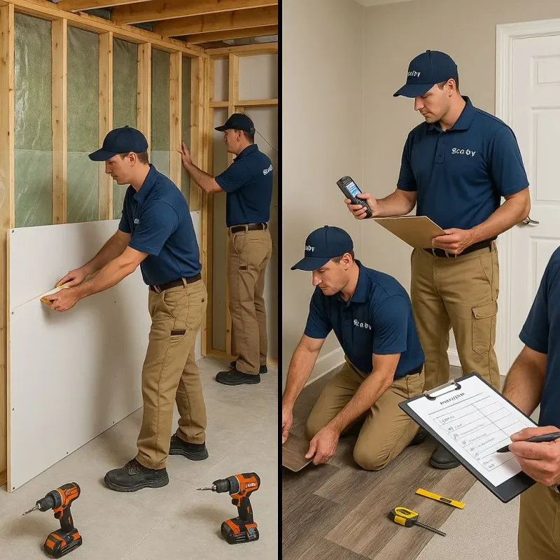 Repairs and Reconstruction process in Greencastle, PA